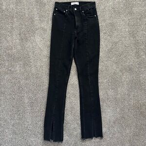Abercrombie & Fitch Split Front Flare Jeans